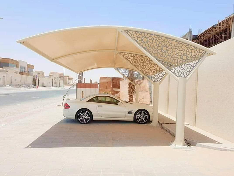 Luxury Mall parking shade